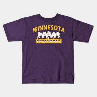 Minnesota Football Fan Gear Kids T-Shirt